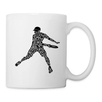 Disc Golf Symbole Discgolf Jungen Discgolfer - Tasse - Weiß - Rechts