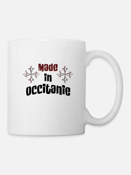Made in Occitanie - Mug blanc - blanc