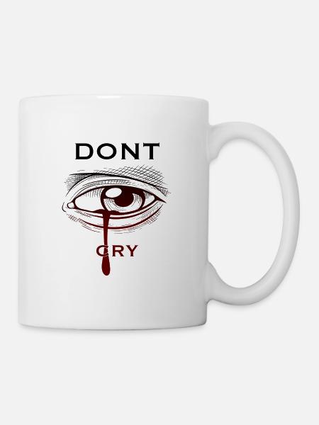 Dont cry - Mug blanc - blanc