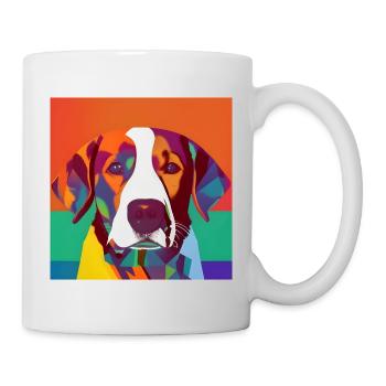 Mein Hund - Tasse - Weiß - Rechts