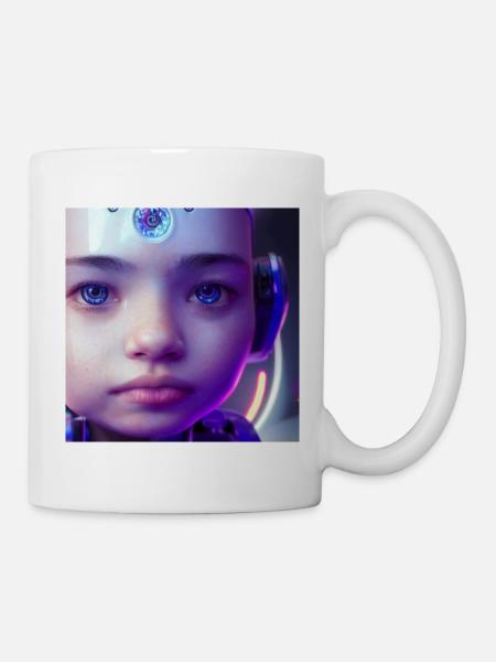 Baby Borg Blues - Mug blanc - blanc