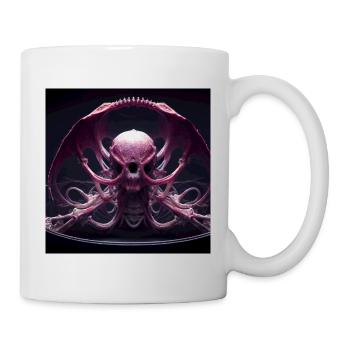 Ungeheuer - Tasse - Weiß - Rechts