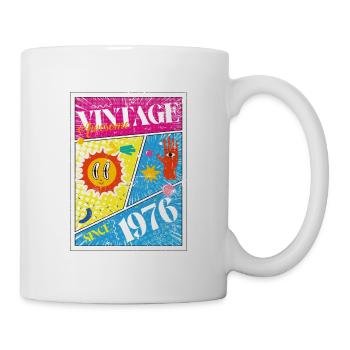 Vintage 1976 - Tasse - Weiß - Rechts