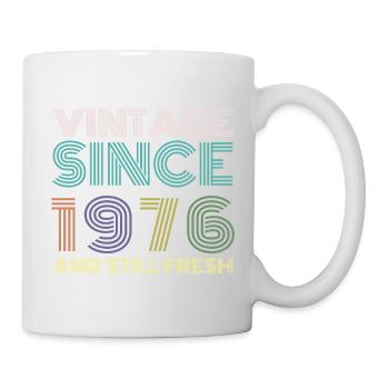 Millésime 1976 - Mug blanc - blanc - Droite