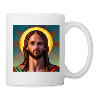 Jesus Christus - Tasse - Weiß - Rechts