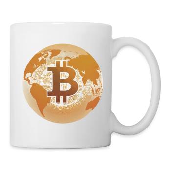 Bitcoin is conquering the world - Mug - white - Right