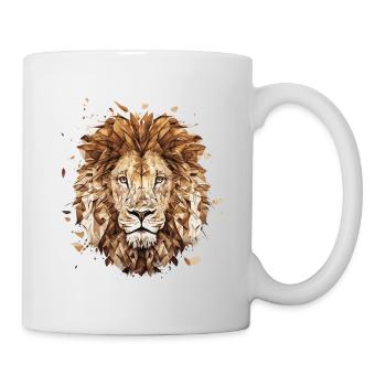 Fierté du lion, Découvrez notre lion - Mug blanc - blanc - Droite
