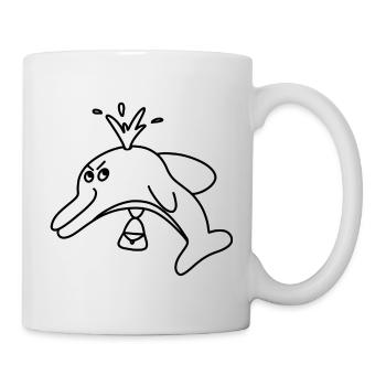 Anti-Zoo Eight - Mug blanc - blanc - Droite