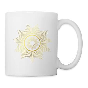 Rays - Graphics - Graphic Design - Geometry - Mug - white - Right