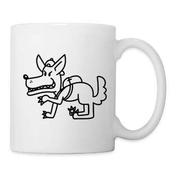 Anti-Zoo Seize - Mug blanc - blanc - Droite
