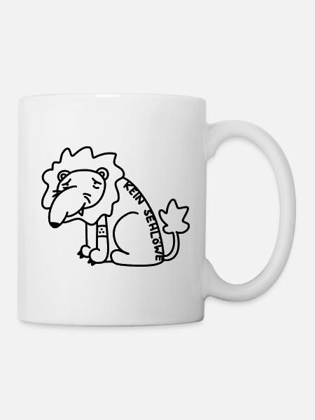 Anti-Zoo Kein Sehlöwe - Tasse - Weiß