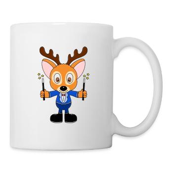 REH - ZAUBERER - ZAUBERN - TIER - KIND - BABY - Tasse - Weiß - Rechts