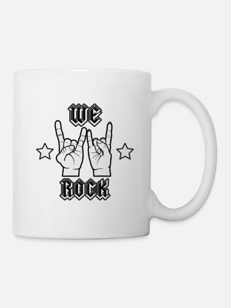 We rock - Mug - white