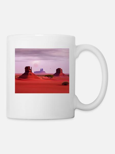 Monument Valley - Mug blanc - blanc