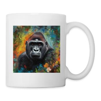 THE GORILLA IN THE JUNGLE - Mug - white - Right
