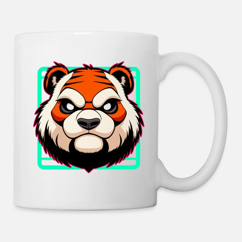 Böser Tiger - Tasse - Weiß