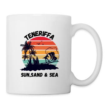 Tenerife - Soleil, Sable et Mer - Mug blanc - blanc - Droite