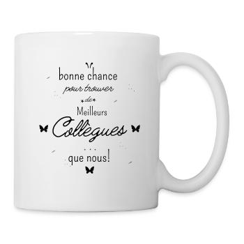 Cadeau départ retraite - Mug blanc - blanc - Droite