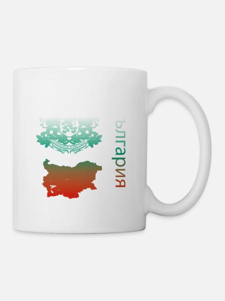 България Bulgaria Bulgarien - Tasse - Weiß
