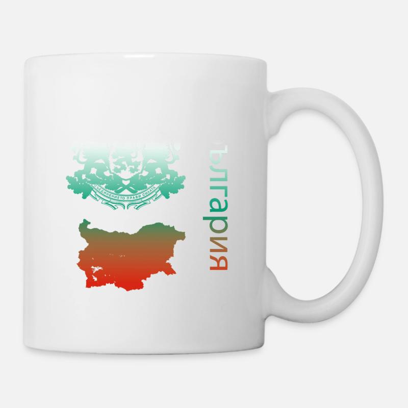 България Bulgaria Bulgarien - Tasse - Weiß