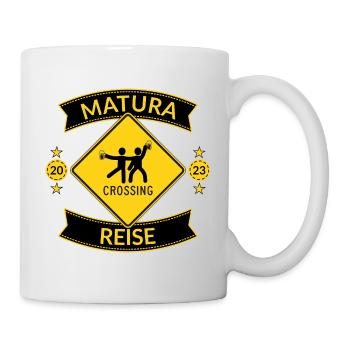 Maturareise Matura 2023 Maturant Abschluss Reise - Tasse - Weiß - Rechts