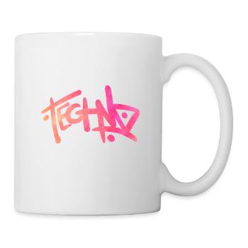 Techno-Tag - Tasse - Weiß - Rechts