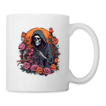 Grim Reaper Comic Style - Mug - white - Right