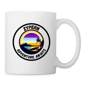 Zypern - Adventure Awaits - Tasse - Weiß - Rechts