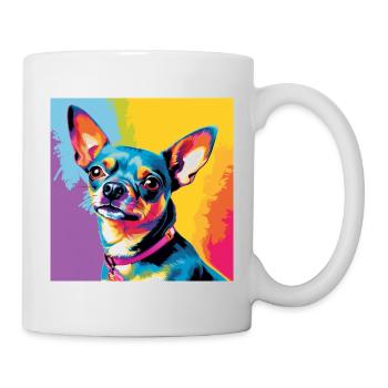 Chihuahua Pop Art - Mug - white - Right