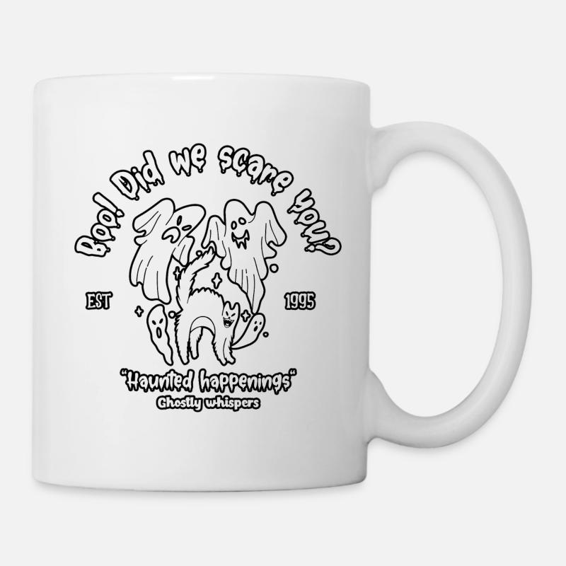 Haunted happenings. Ghostly whispers - Ghostface - Tasse - Weiß