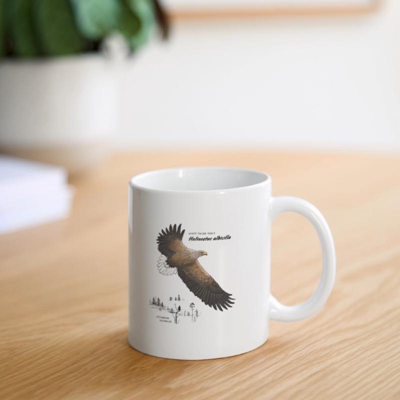 Pygargue à queue blanche Mug blanc