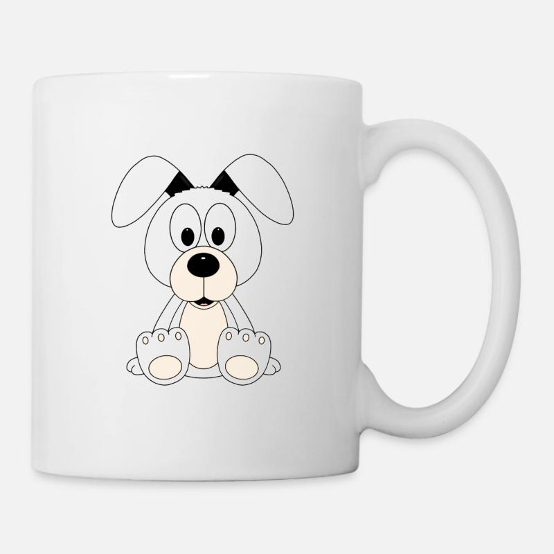 TIER - HUND - KIND - BABY - GESCHENK - GESCHENKE - Tasse - Weiß