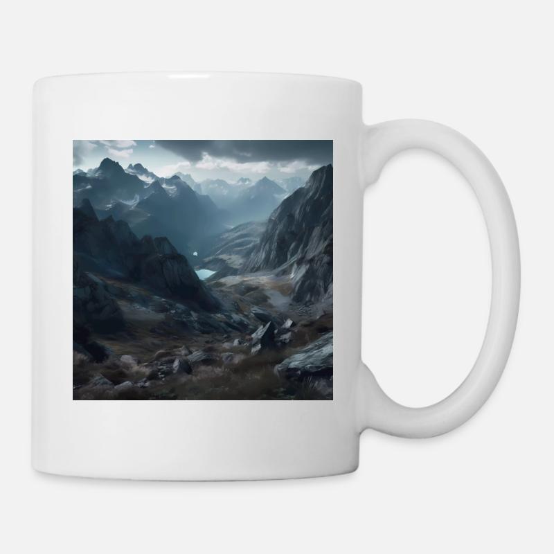 Austrian mountain landscape - Mug - white