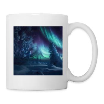 Northern Lights Aurora - Mug - white - Right