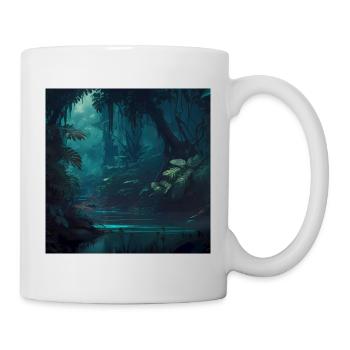 Jungle Landscape - Mug - white - Right
