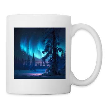 Northern Lights Aurora - Mug - white - Right