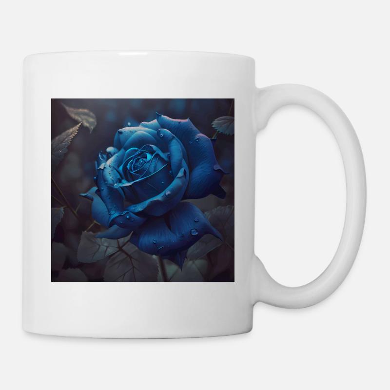 Portrait of a rose - Mug - white