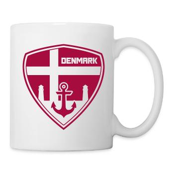 Denmark - Denmark - Denmark - Coat of arms - Mug - white - Right