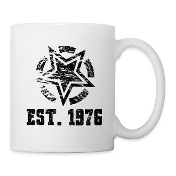 Vintage 1976 - Tasse - Weiß - Rechts