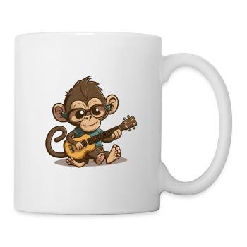 Felsen-Primat - Tasse - Weiß - Rechts