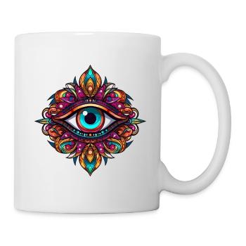 Mandala Third Eye - Mug - white - Right