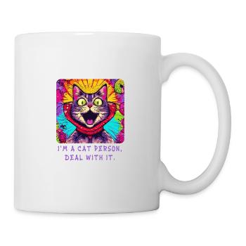Cat lovers Unite - I'm proud of it! - Mug - white - Right