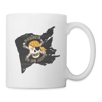 BORGNE TO BE ALIVE - Mug blanc - blanc - Droite