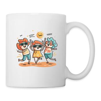 Beach Party Groove - Mug blanc - blanc - Droite