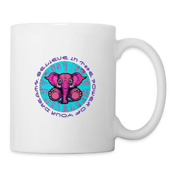 Dreams come true: Awaken the power within you! - Mug - white - Right