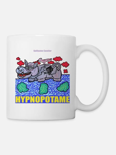 Hypnopotamus - Tasse - Weiß