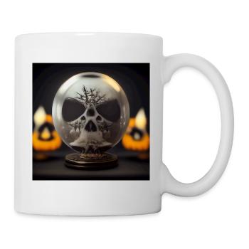 Boule à neige crépitante - Mug blanc - blanc - Droite