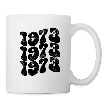 Millésime 1973 - Mug blanc - blanc - Droite