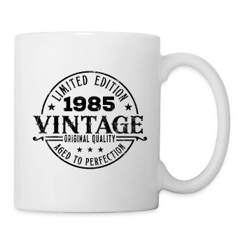 Millésime 1985 - Mug blanc - blanc - Droite