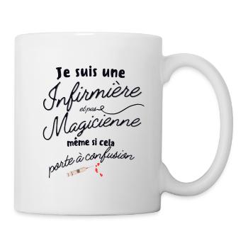 Humour Infirmière - Mug blanc - blanc - Droite